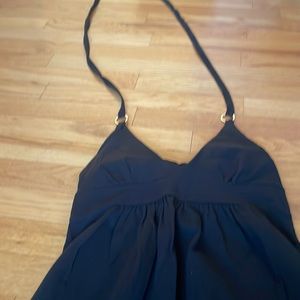 Victoria Secret Black Halter Dress